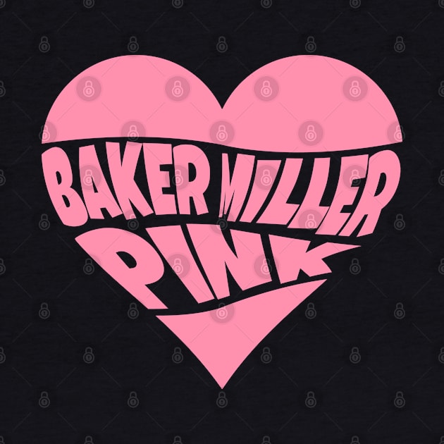 Baker Miller Pink Heart by ardp13